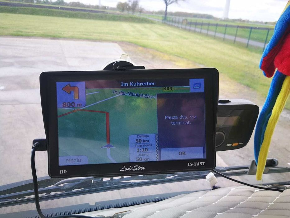 GPS Navigatie 7 inch Camion/TIR, full Europa 2026, 512MBRAM+16GbFLASH