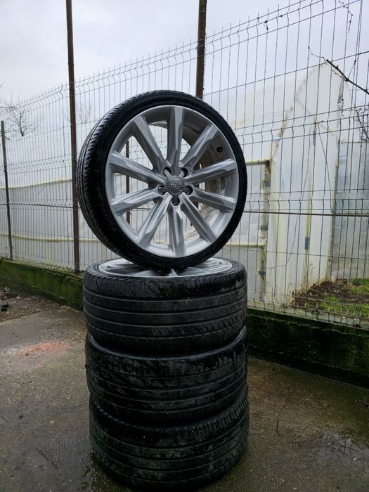 Jante aliaj originale Audi 19" + anvelope vară