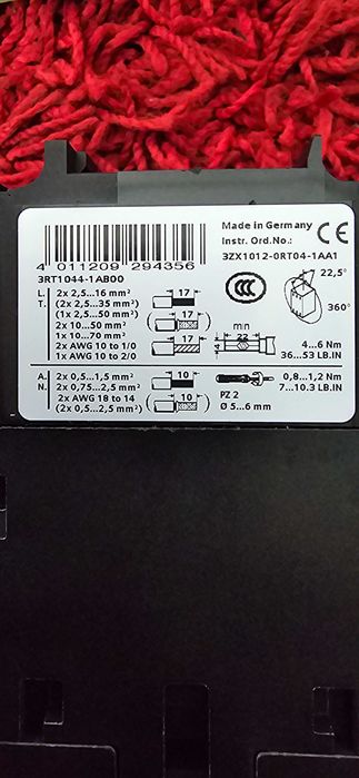 Contactor Siemens