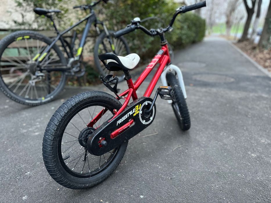 Bicicleta Copii RoyalBaby Freestyle 16 inch 4-7 ani 100-135cm