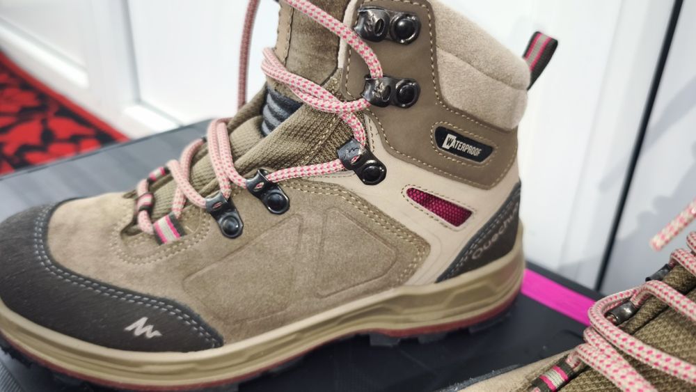 Bocanci trekking Quechua Trek 100 L – nr. 36 – Waterproof