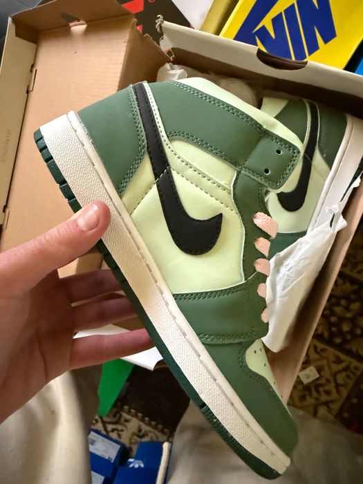 Jordan 1 Mid Green marimea 38
