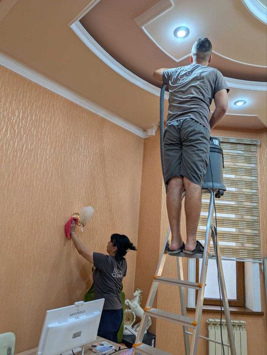Клининг Уборка Cleaning xizmatlarining hamma turlari