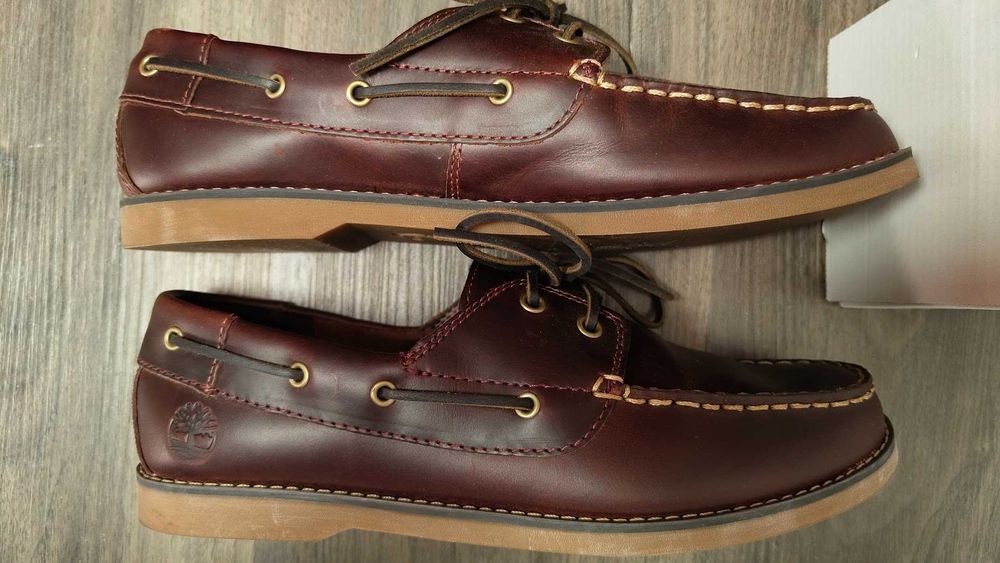 Оригинални мокасини Timberland®, модел Seabury Boat Shoe.