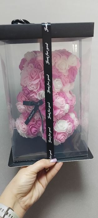 Ursuleț din flori de sapun