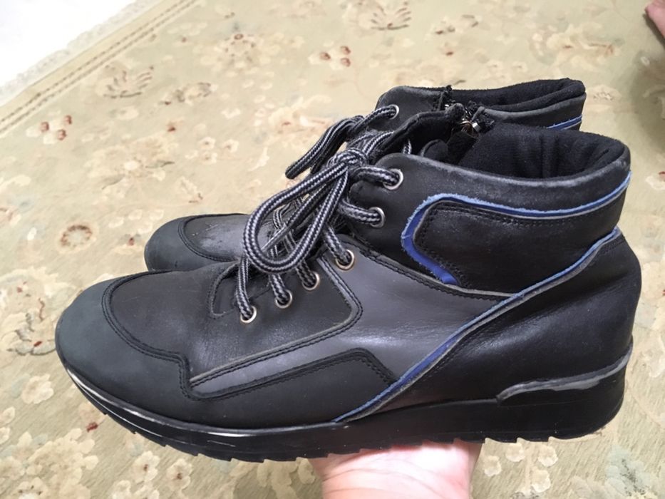 Ботинки кожанные мальчиковые