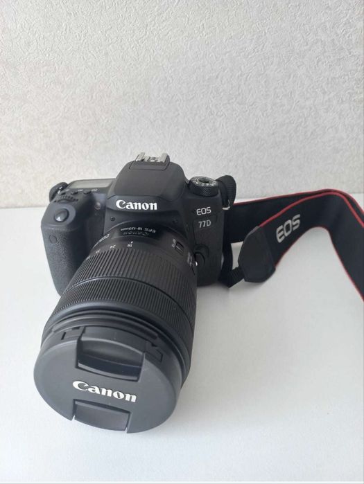 Canon 77D обьектив 18-135mm