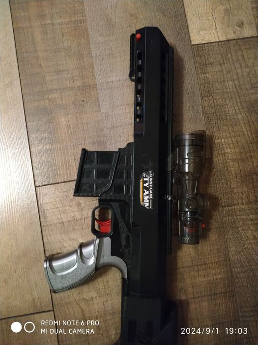 Игрушка Автомат Гидрогеливый на акумуляторе