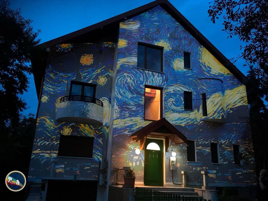 Tencuiala decorativa, fatade exterioare casa, mari capodopere pictate