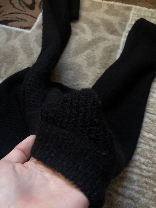 Bluza neagră -tricotată -146/152