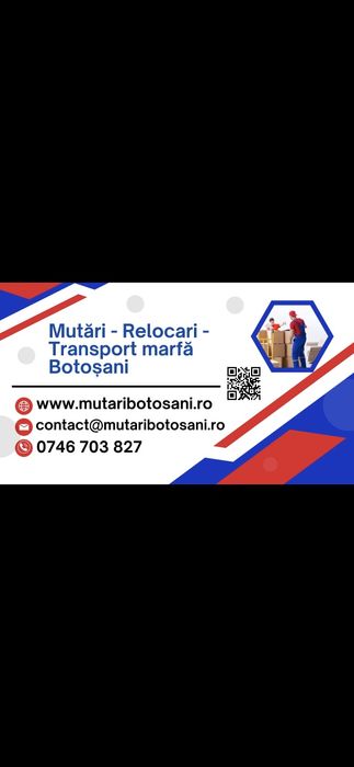 Transport marfă mutări