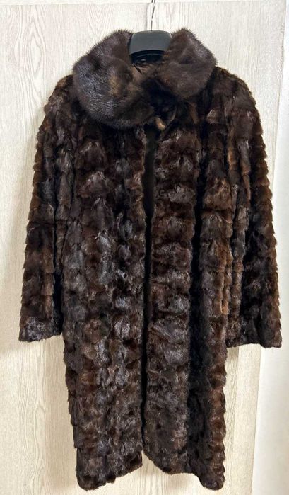 Haina damă, blană naturală nurcă