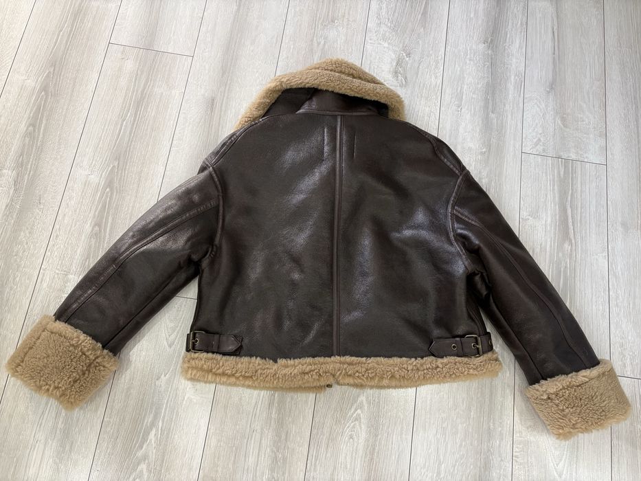 Zara Яке в кафяво и каракул