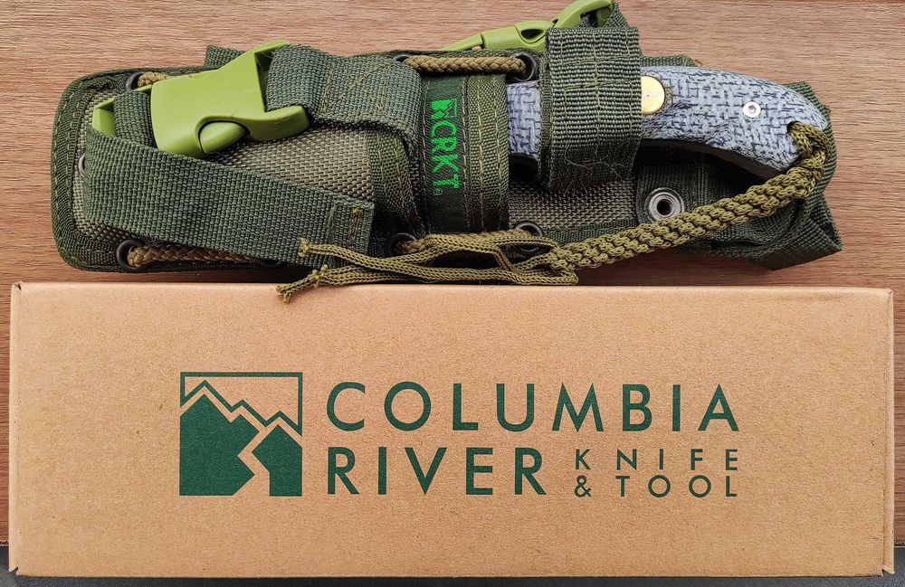 Тактически фиксиран нож CRKT / за колан или на бедро /