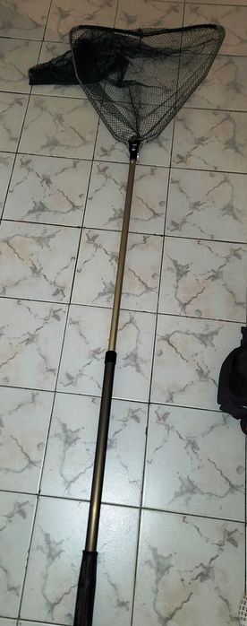 Кеп за риболов  150см, Сгъваема триъгълна глава, Сгъваема дръжка, Алуминиева дръжка с алуминиева дръжка и глава.