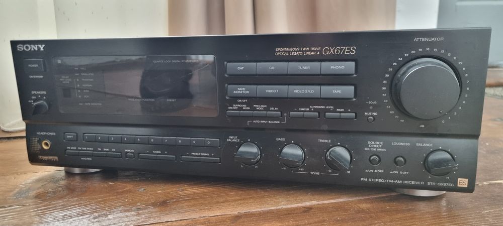 Receiver amplituner statie Sony STR GX67ES, cu defect