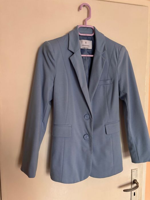 Stradivarius синьо сако