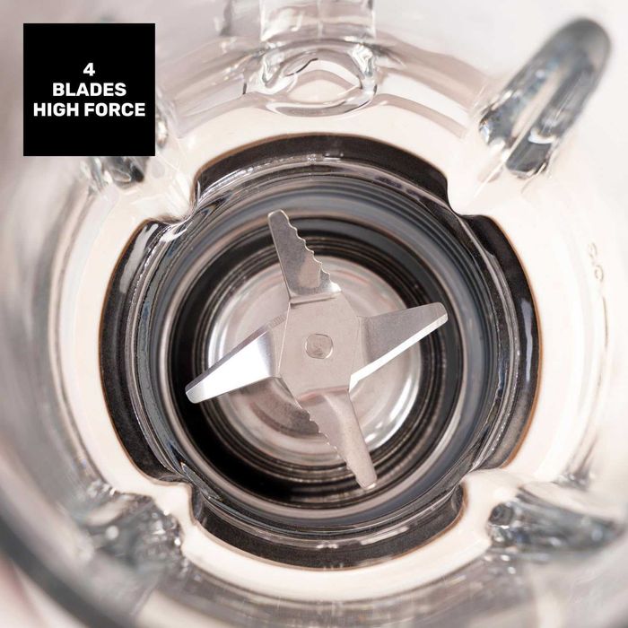 Блендер Taurus Optima Vintage MAX, 1500W, Стъклена Кана, 1.8л.