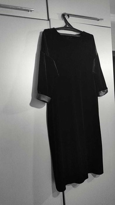 Платье женское велюр