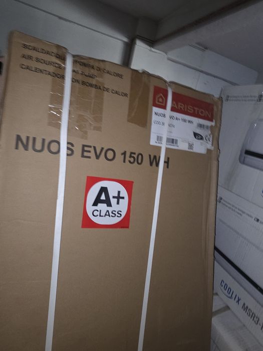 Ariston NUOS EVO A+ 150 WH, NOU Pompa de caldura