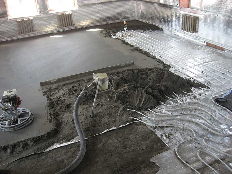 Сухая стяжка пола | Полусухая | С гарантией | Любые сложности | FP-3