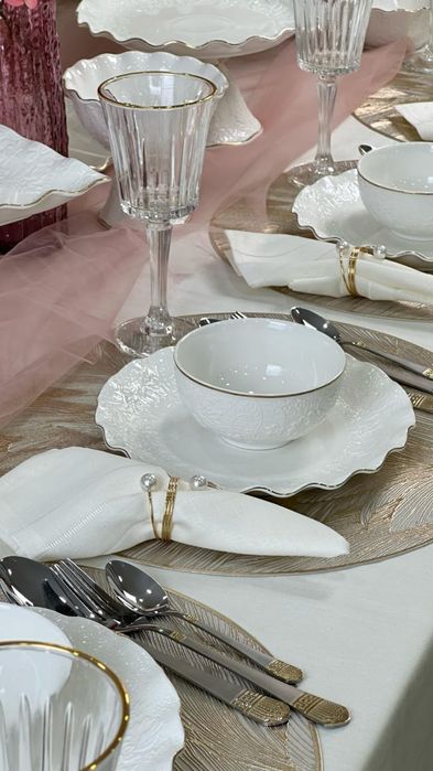 Снежинка набор посуды