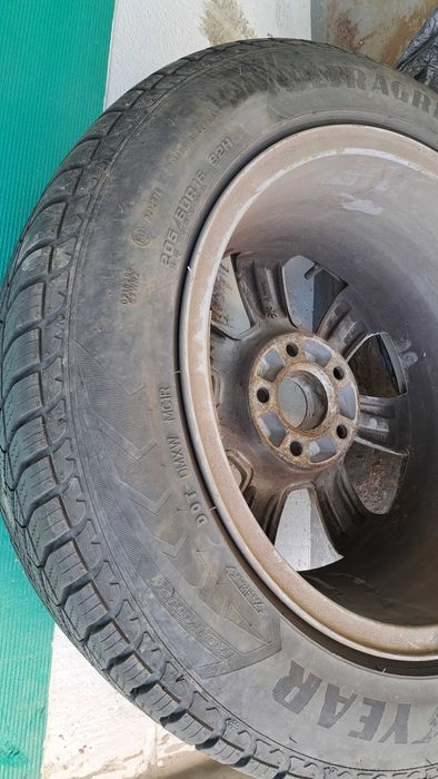 Jante aliaj 5x112mm  cu anvelope iarnă 205/60 R16, Audi A4 B8, B9, A6