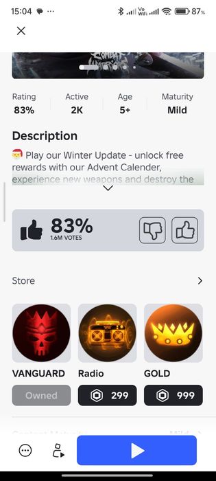 Продам Акааунт роблокс