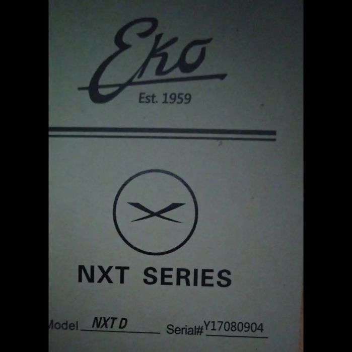 Chitara eko model NXT D