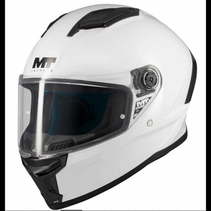 КАСКА MT Stinger 2 PURE A0 White Gloss