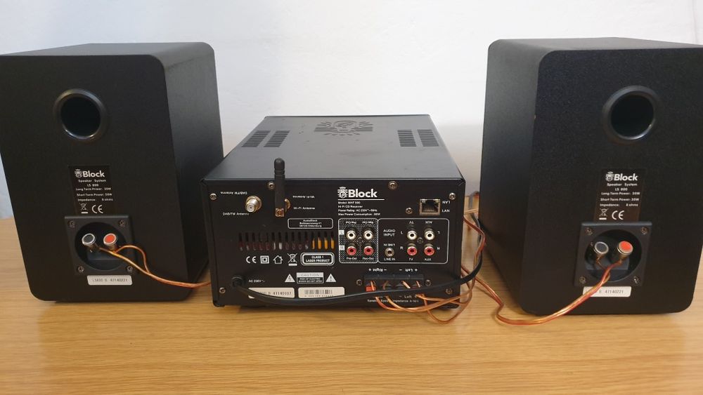 Minisistem internet, bluetooth Block MHF 800