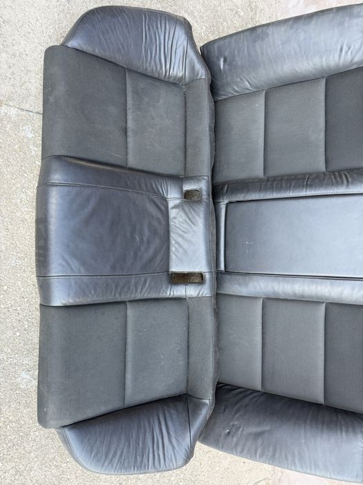 Interior scaune textil Audi A6 C6 complet + bancheta fixa piele