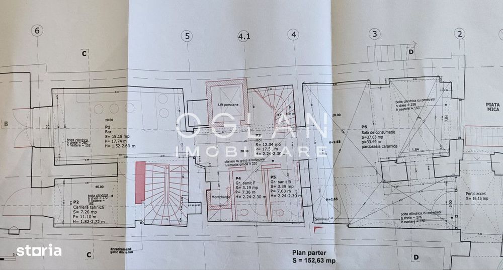 Cladire comerciala S+P+2E+M, PIATA MICA - Sibiu