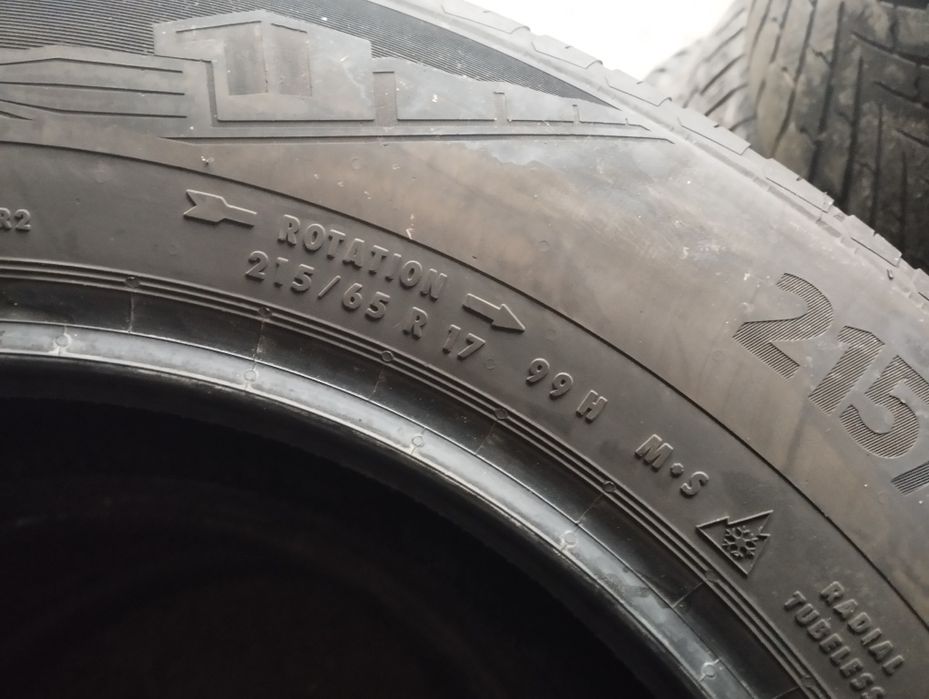 4 buc 215 65 17 .99H Continental Allseason Contact dot 2024 cu 2021