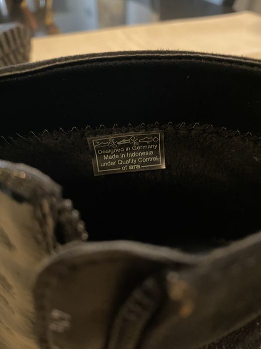 Ghete piele Ara dama