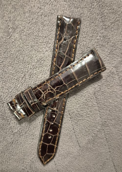 Curea ceas piele naturală de crocodil