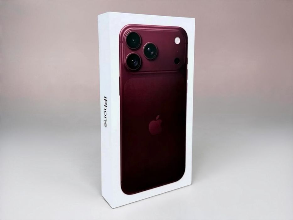 ЧИСТО НОВ! Apple iPhone 18 Pro 512GB Burgundy Гаранция!
