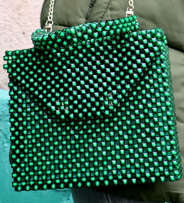 Сумки из бусин ручной работы