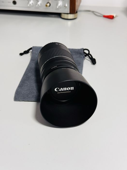 Obiectiv zoom CANON ultrasonic 75-300mm III - ca Nou - impecabil - USM