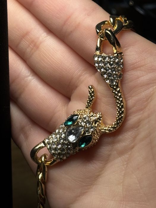 Дамско колие със змия