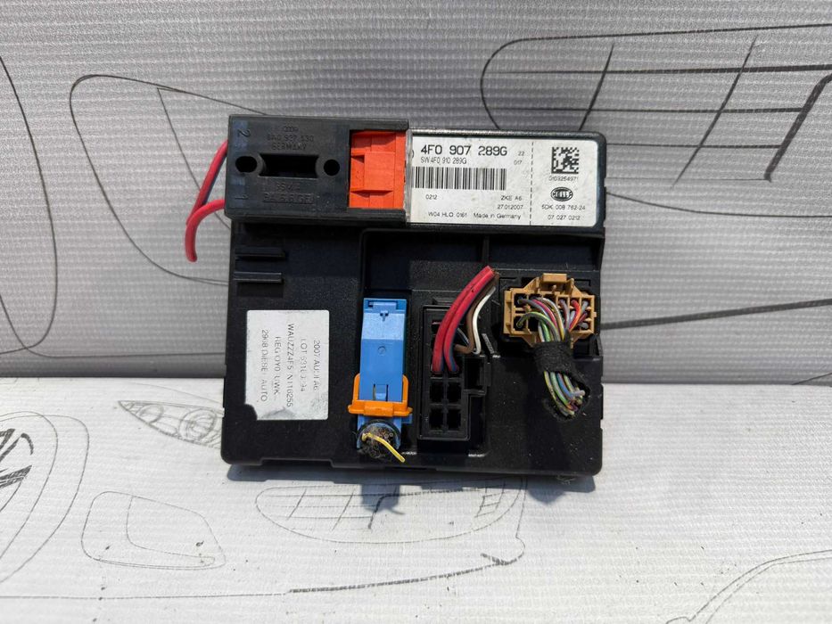 Modul confort / Unitate centrală (ZKE) Audi A6 S6 C6 4F 4F0907289G 2007 / [2004-2011] / (5B3)