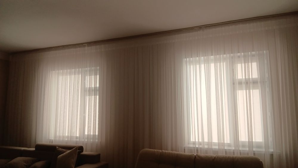 Стирка и глажка штор и тюля!)