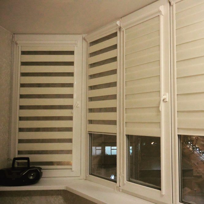 Ролл шторы День-ночь