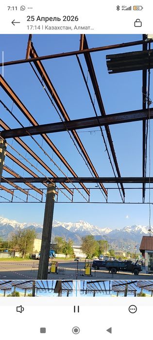 Продам двутавровые балки ,б/у