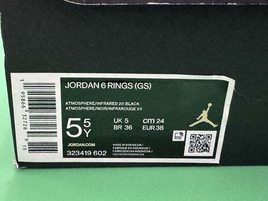 Adidasi Jordan 6 Rings