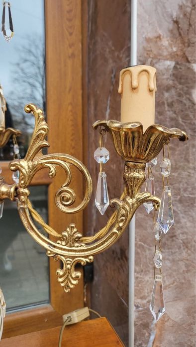 Прелестна настолна лампа CAPODIMONTE