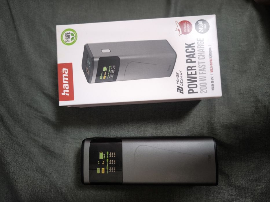 Външна батерия hama 24000mAh  240w- power bank