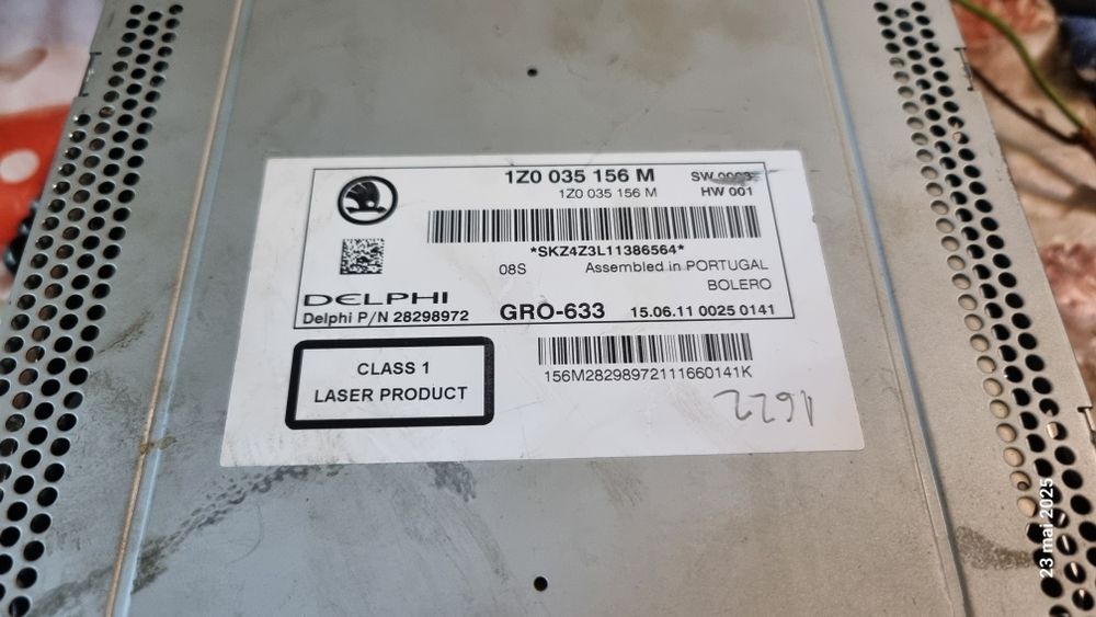 Navigație mp3 player original Skoda