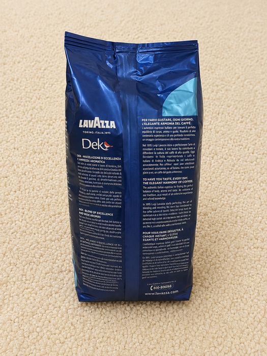 Lavazza Dek – cafea boabe decofeinizată 500 g