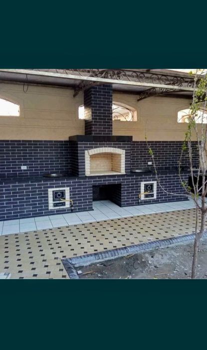 Камины барбекю козаны очаги